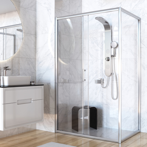 Душевая панель Taliente TA-G-S03C круглая настенная - фото 2