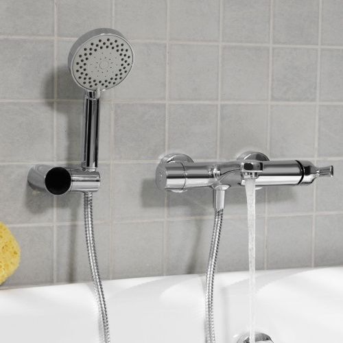 Смеситель для ванны Wasserkraft Berkel 4800 4801 настенный хром - фото 2