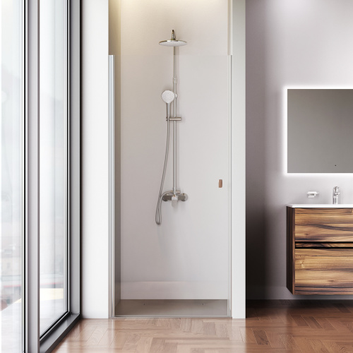 Душевая дверь Am.Pm Sunny W87G-90-1P-MT 90х190 стекло прозрачное профиль хром матовый - фото 3