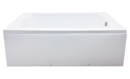 Ванна акриловая Royal Bath VIENNA RB953201 150х70 пристенная прямоугольная без ножек и каркаса