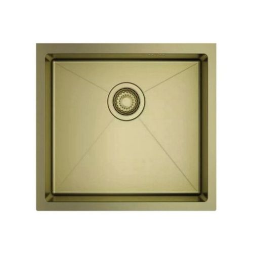 Кухонная мойка Raglo R703.5044.03 50х44 цвет золотой сатин поверхность матовая - фото 2