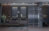 Душевой уголок Ambassador Diamond 12011106R 100х100 стекло прозрачное профиль хром без поддона
