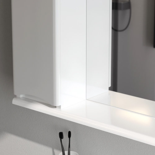 Зеркало-шкаф Am.Pm Like M80MPL0651WG 65х15х78 подвесной цвет белый - фото 5