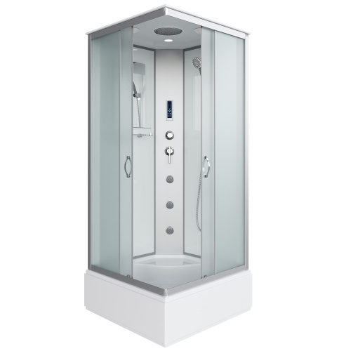 Душевая кабина Niagara Classic 11081424F 90х90 квадратная с крышей ориентация универсальная