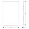 Зеркало Evoform Standard BY 0208 40х60 подвесное