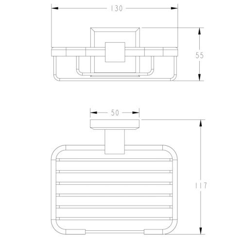Мыльница Fashun A2602-1-17 - фото 3