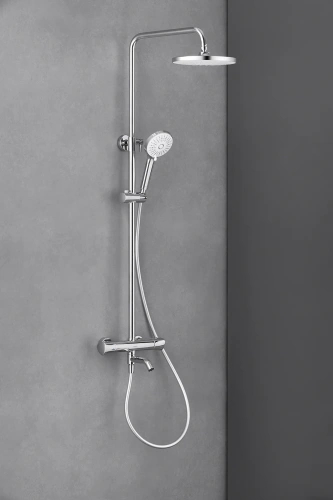 Душевая стойка Arrow AMG13SH848U2BC настенная цвет черный - фото 3