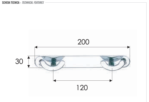 Крючок Remer RB312CR - фото 2