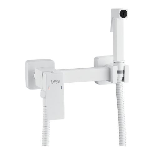 Гигиенический душ со смесителем Raffine F237C белый - фото 2