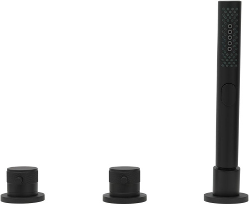 Смеситель Allen Brau Priority 5.31007-31 на борт ванны черный - фото 3