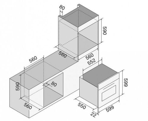 Духовой шкаф Ilve OV60PMT3/MK - фото 2