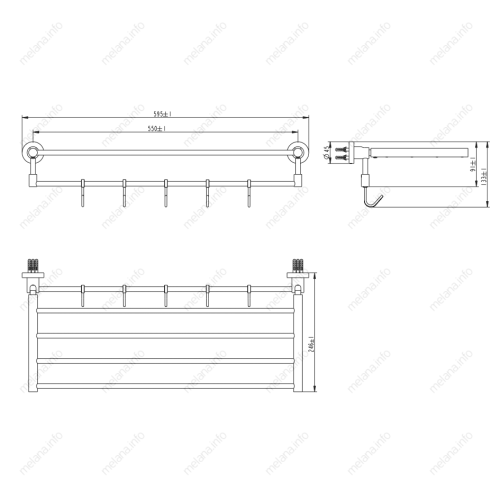 Стакан Melana S2221 - фото 2