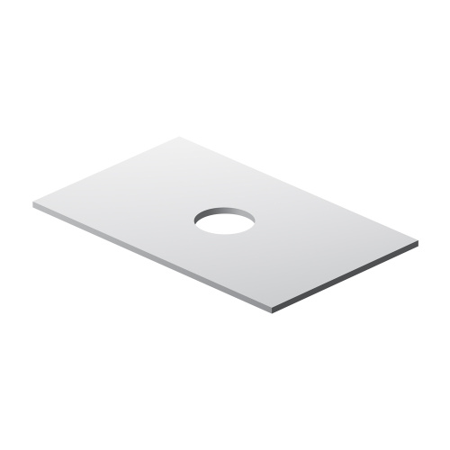 Столешница Am.Pm Func M8FST0800WM 80х50 накладная цвет белый - фото 2