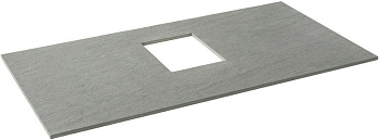 Столешница Allen Brau Infinity 1.21011.GR-S 85х46 накладная цвет серый