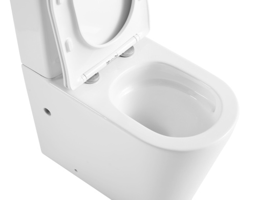Унитаз-компакт напольный с бачком Iberica Blanca Burgos maxi IB.BRM.124.1B1 белый с сиденьем микролифт безободковый смыв торнадо - фото 5