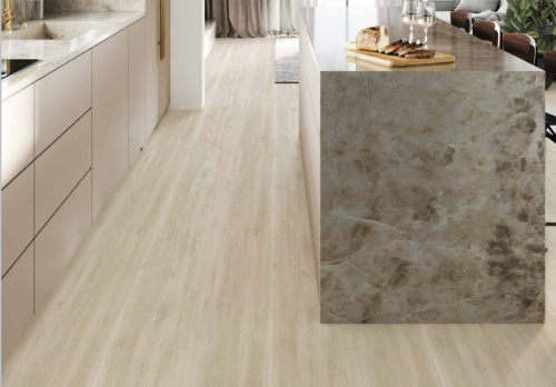 SPC ламинат Dew Дерево Пацифик ТС 6003-14 Т069683 толщина 0,4 см 43 класс 1220х183 - фото 2