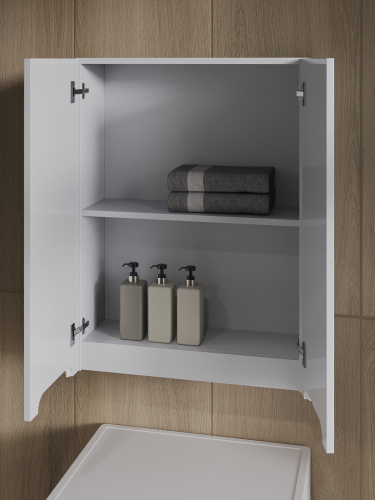 Шкаф Orange TOPLINE-Rio SNR60-02 60х20х80 подвесной цвет белый - фото 4