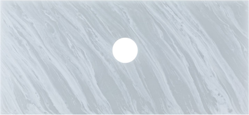 Столешница Allen Brau Infinity 1.21012.ON 100х46 накладная цвет белый - фото 2