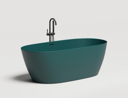 Ванна из литьевго мрамора Salini SOFIA 102516G 170х80 отдельностоящая овальная - фото 5