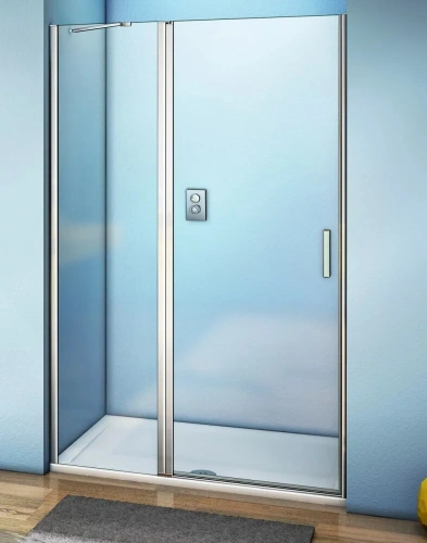 Душевая перегородка Good Door FANTASY ФА00035 100х185 стекло прозрачное профиль хром глянцевый - фото 4