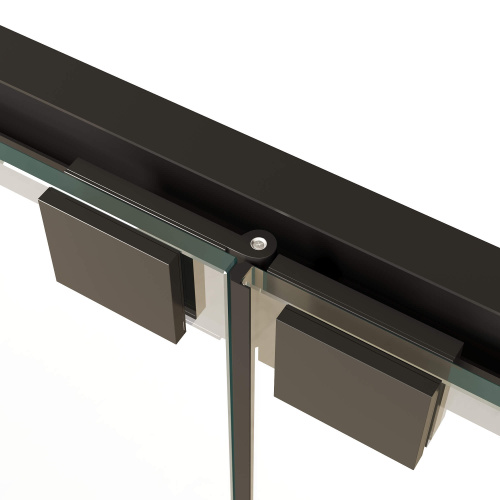 Душевая дверь RGW Passage 06082112-14 120х190 стекло прозрачное профиль черный - фото 4