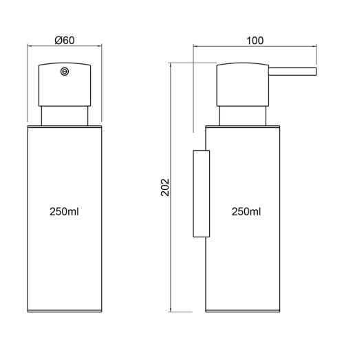 Дозатор Timo Saona 13339/00 - фото 2