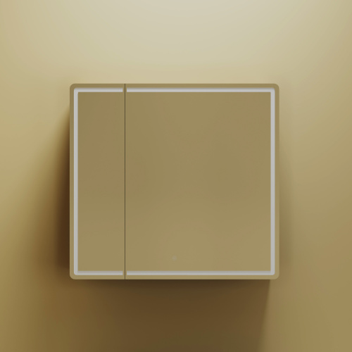 Зеркало-шкаф Sancos Mirror MI80ECH 79х15х74 настенный цвет дуб чарльстон - фото 4