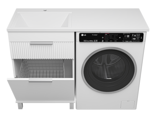 Тумба под раковину Brevita Enfida ENF-07060-011Я 58х48х76 напольная - фото 3