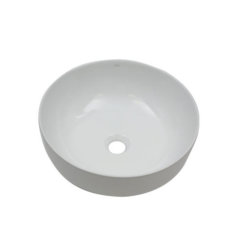 Раковина из сантехнического фарфора Melana 78115-805 42х42 накладная цвет белый без отверстий под смеситель - фото 4