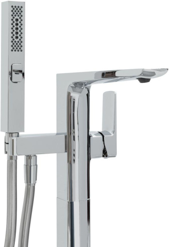 Смеситель для ванны с душем Allen Brau Infinity 5.21009-00 напольный хром - фото 4