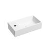Раковина из сантехнического фарфора Ceramica Nova ELEMENT CN6051RMW 40х20 подвесная цвет белый 1 отверстие под смеситель