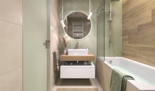 Столешница Velvex UNIT st.UNI.80-67 80х50х11 подвесная цвет дуб французский - фото 4