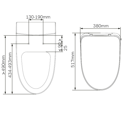 Крышка-биде Am.Pm Func CCC8F7851WH - фото 3