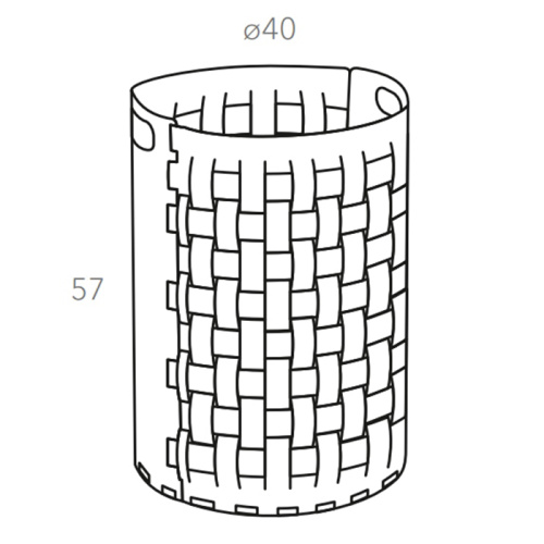 Корзина для белья ADJ Dubai 57500 - фото 2