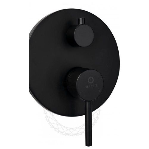 Душевая система Filarete FL1024BL встраиваемая в стену цвет черный - фото 5