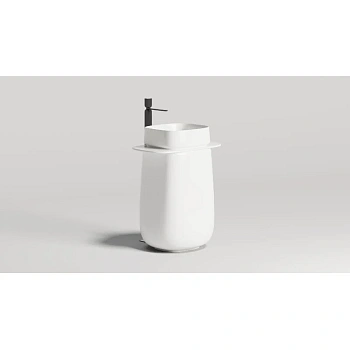 Раковина из литьевого мрамора Salini ORIENTE 1303101MF 70х49 напольная цвет мультиколор