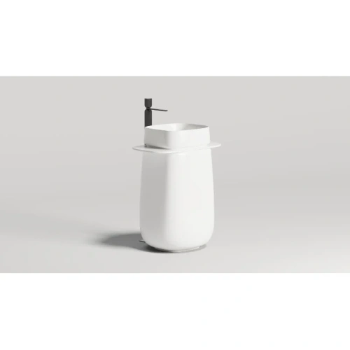 Раковина из литьевого мрамора Salini ORIENTE 1303101MF 70х49 напольная цвет мультиколор