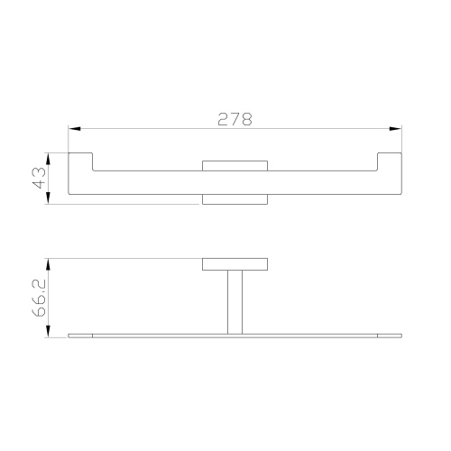 Бумагодержатель Wonzon & Woghand Flat WW-9746 - фото 2