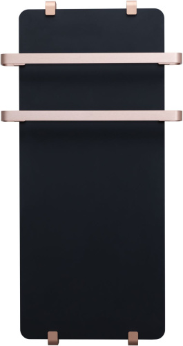 Полотенцесушитель Allen Brau Infinity 00325632 44х140 электрический черный - фото 2