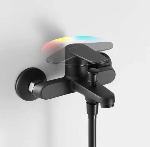 Смеситель для ванны Arrow AG36AMB настенный черный - фото 3