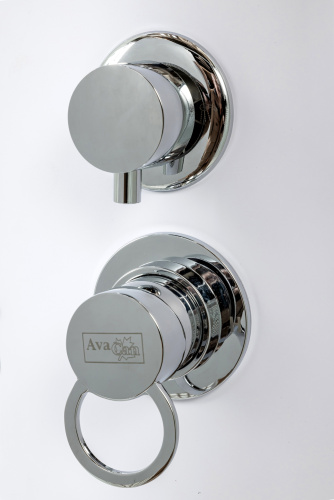 Душевая кабина AvaCan D512SLEL 120х90 асимметричная с крышей ориентация левая - фото 3