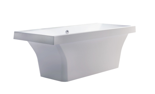 Ванна из литьевго мрамора Astra-Form Капри 01010034 180х80 отдельностоящая прямоугольная с ножками - фото 2