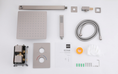 Душевая система ABBER AF8251SP встраиваемая в стену - фото 3