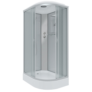 Душевая кабина Niagara Classic 33121423L 120х80 асимметричная с крышей ориентация левая