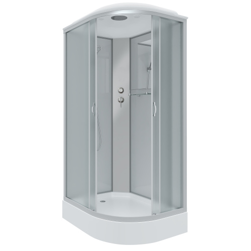 Душевая кабина Niagara Classic 33121423L 120х80 асимметричная с крышей ориентация левая