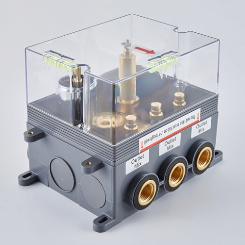 Душевая система ALMAes Nemi TVZ-8810 встраиваемая цвет хром - фото 4