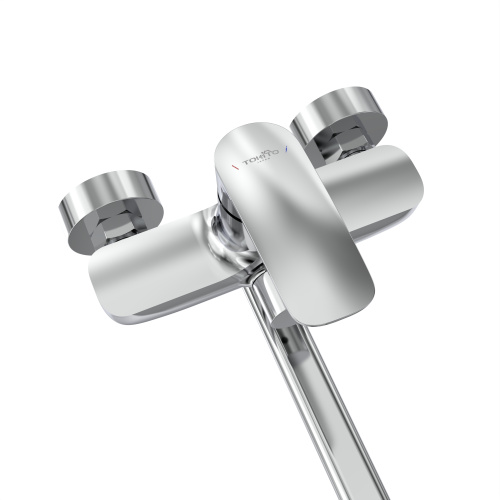 Смеситель для ванны Tokito KOMAKI TOK-KOM-1015 настенный хром - фото 3