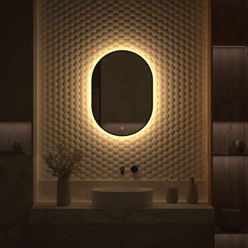 Зеркало в ванную Defesto AURA DF 2933S 50х70 - фото 5