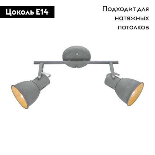 Спот Arte Lamp Jovi (Джови) A1677PL-2GY - фото 2