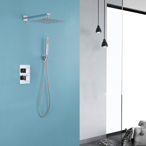 Душевая система ABBER AF8251 встраиваемая в стену с термостатом - фото 2